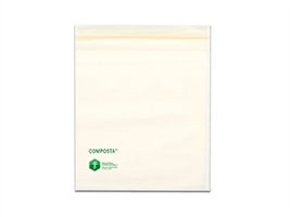 Compostable Food Bags, 6 x 8", Plastic