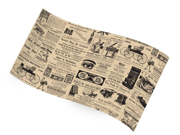Modern Times - Printed Tissue Sheets, 20 x 30