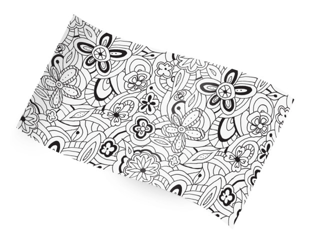 Floral Sketch - Printed Tissue Sheets, 20 x 30