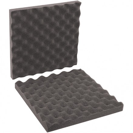 Charcoal Soft Foam Sheets - 1 Thick, 12 x 12