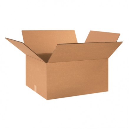 Double Wall Corrugated Boxes, 24 x 16 x 8", 48 ECT