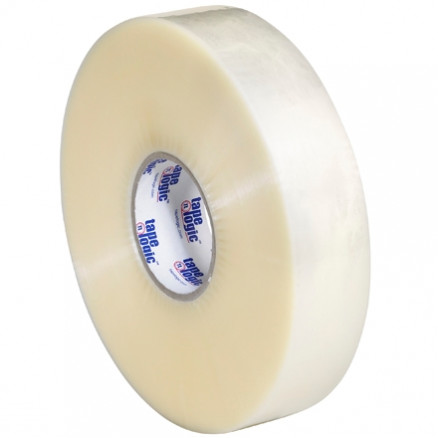 Clear Machine Carton Sealing Tape, Economy, 2" x 1000 yds., 1.6 Mil Thick