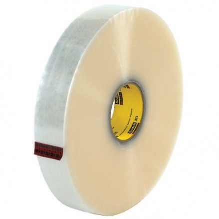Clear Machine Carton Sealing Tape,, 2" x 1000 yds., 2.5 Mil Thick