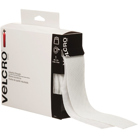 Ensemble de bandes Velcro® Combo - 2 "x 15 ', blanc