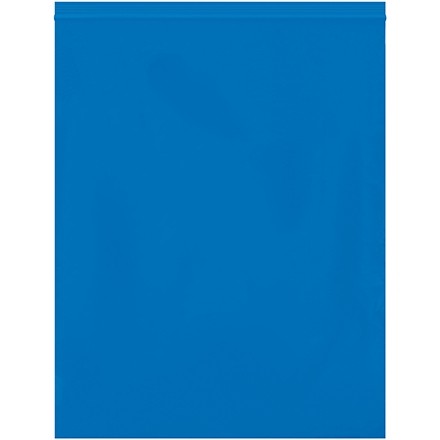 Sacs réutilisables de 12 mil x 15 po, 2 mil - Bleu