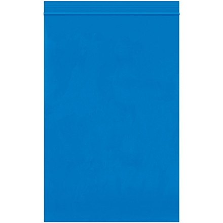 Sacs réutilisables de 6 x 9 po, 2 mil - Bleu